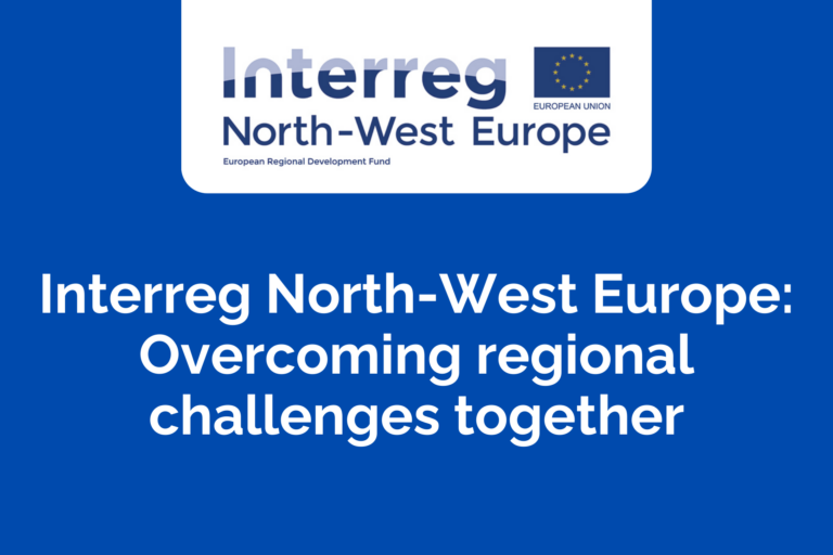 Interreg North-West Europe:  Overcoming regional challenges together
