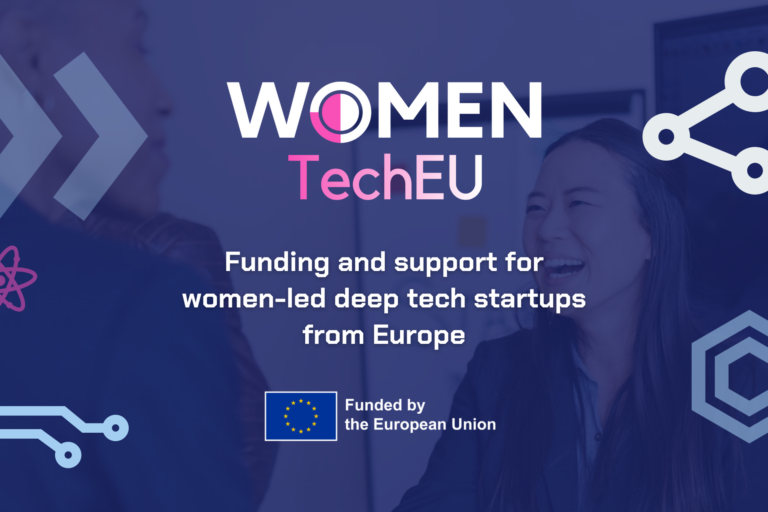 Women TechEU funding for women-led deep tech startups