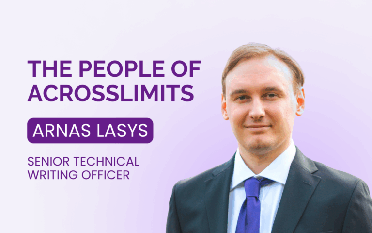 The People of AcrossLimits: Arnas Lasys